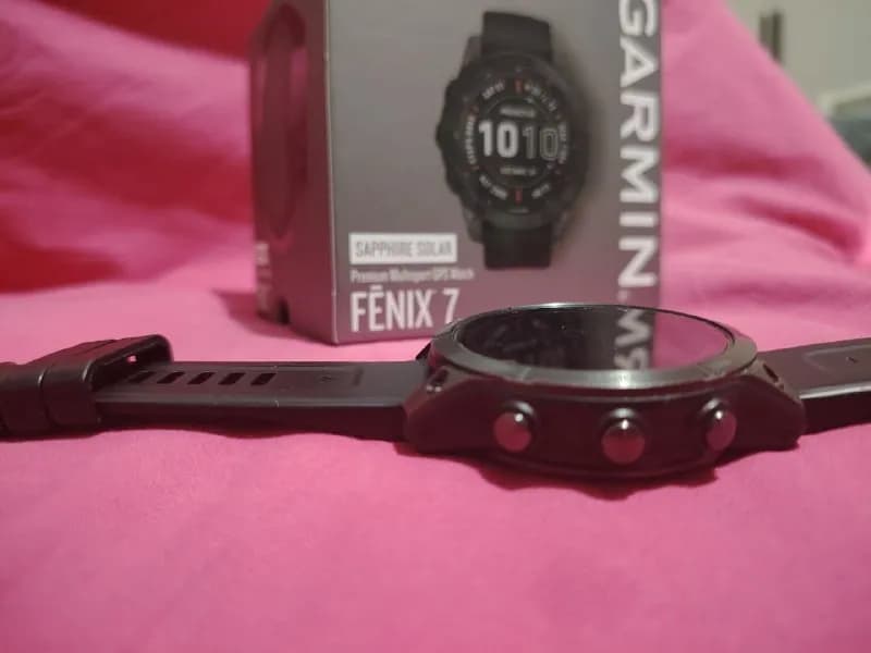 Продам Garmin Fenix 7 Sapphire Solar 47 mm в редком и самом стильном цвете Black Titanium. — Астана — 47 ₸