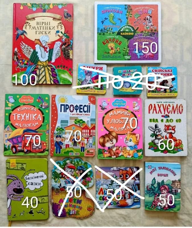 Детские книги на украинском языке. Яркие, красочные внутри От 40 лир. Анталия. Коньяалты — Анталия — 40 ₺
