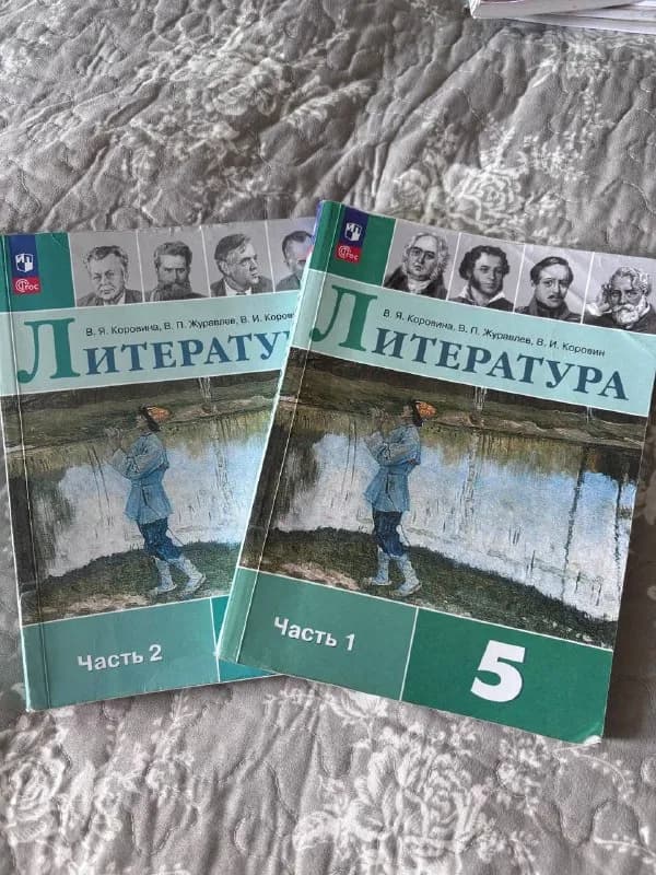 Учебник для 5 класса литература 2 части — Батуми