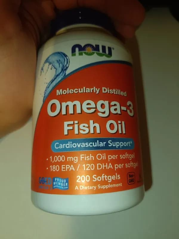 NOW Foods Omega-3 Fish Oil 200 капсул — Стамбул — 2 000 ₺