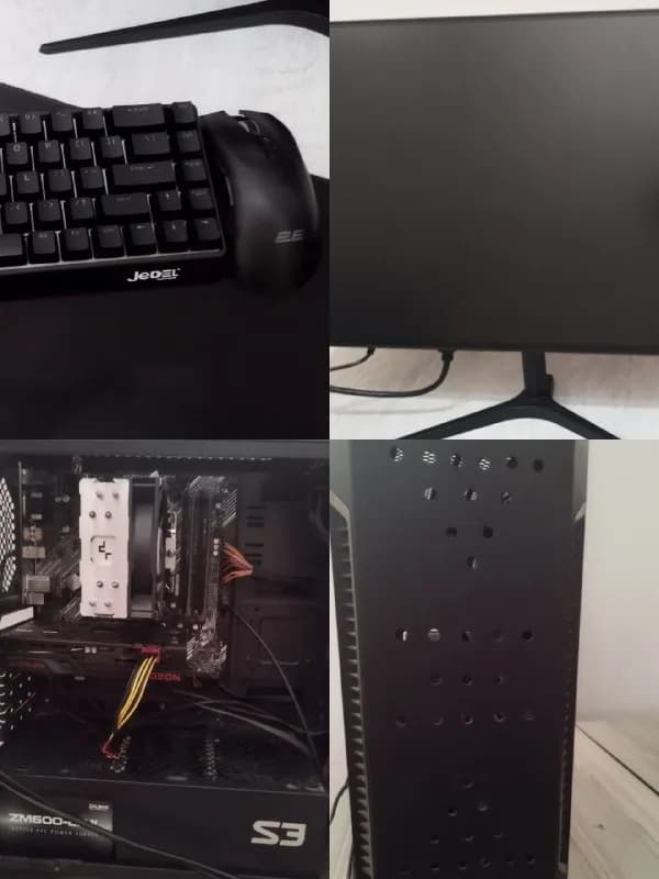 ПК со всеми комплектующими Ryzen 7 3700X RX 6600 — Батуми