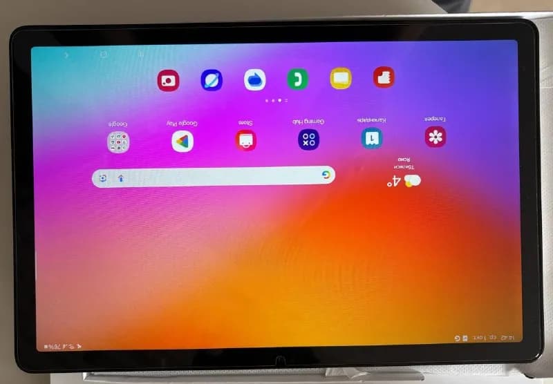 Планшет Samsung Galaxy Tab A9+5G в отличном состоянии. Защитное стекло установлено, но есть небольшо — Батуми — 450 ₾