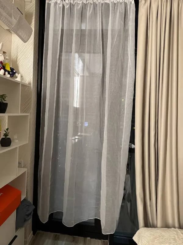Тюль «лён» 200×250 см новая — Батуми — 20 ₾