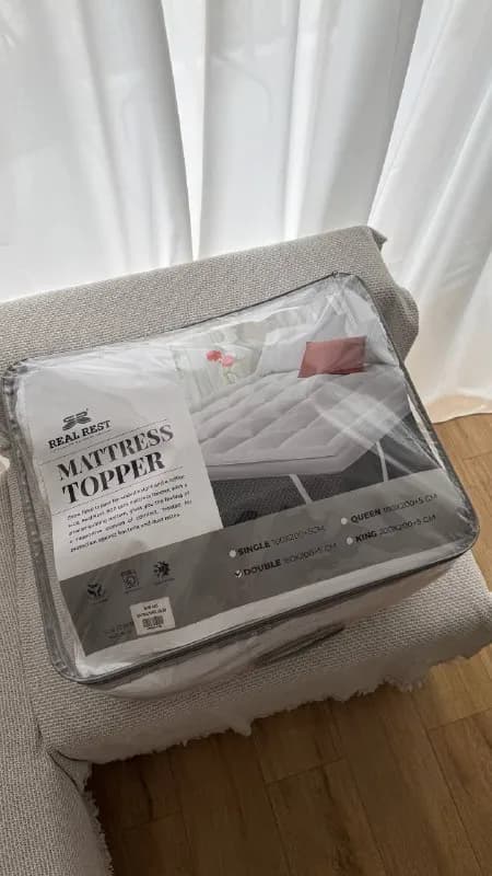 Топпер Карфур 160×200, совершенно новый — Тбилиси — 70 ₾
