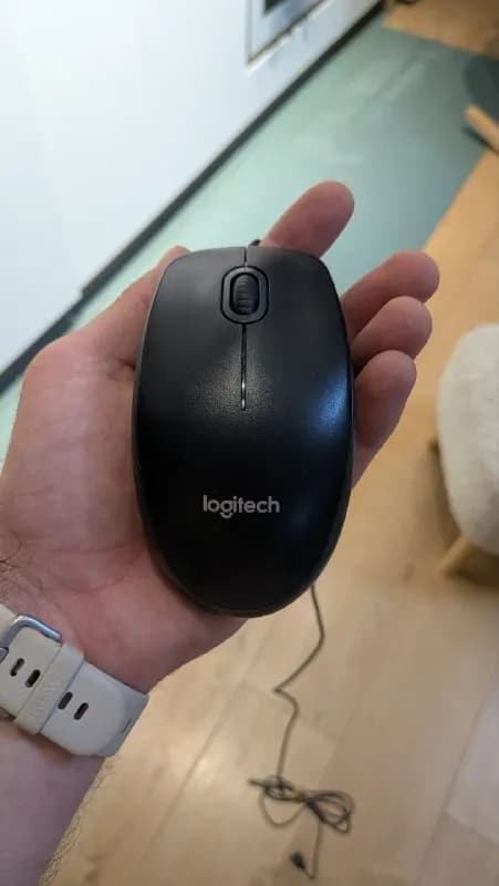 Мышь проводная Logitech, очки, ошейник, масло, нитки — Батуми — 5 ₾