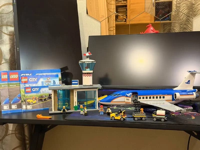 LEGO 60104 Пассажирский самолёт с аэропортом — Тбилиси — 6 500 ₾