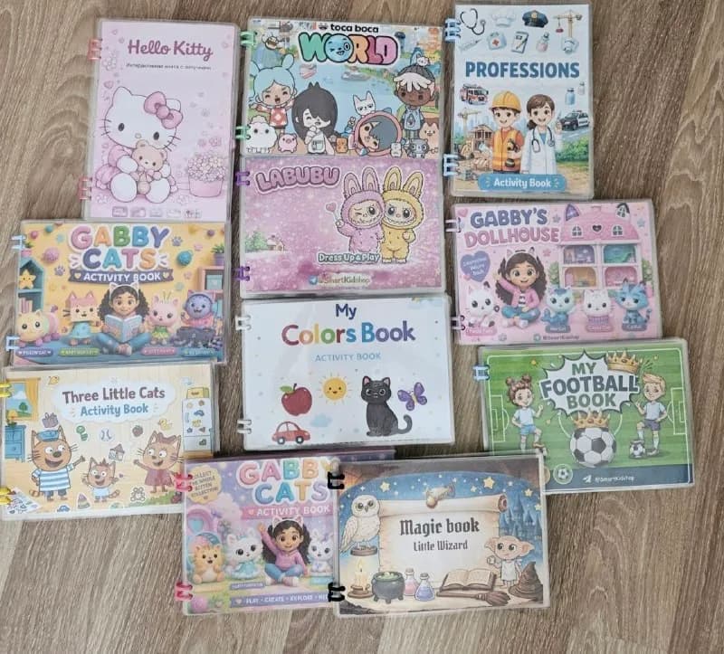 Развивающие книги на липучках от SmartKidshop — Анталия