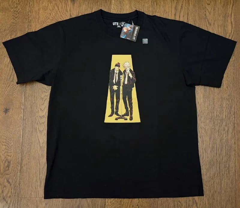 Новая футболка Uniqlo — официальный мерч по манге или аниме Jujutsu Kaisen (Магическая битва) размер — Тбилиси — 80 ₾