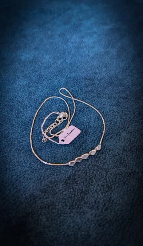 Ожерелье серебро 925, бусинки пластик — Тбилиси — 20 ₾