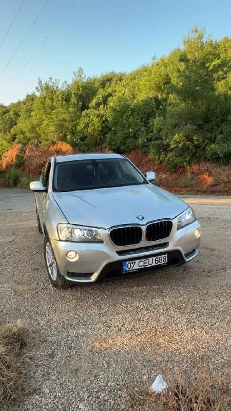 BMW X3 2011 г. капот заменён — Анталия