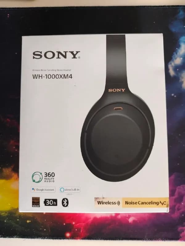 Продаю наушники Sony WH-1000XM4. Шумодав отличный, звук чистый, мягкие басы. Батарея держит до 30 ча — Минск