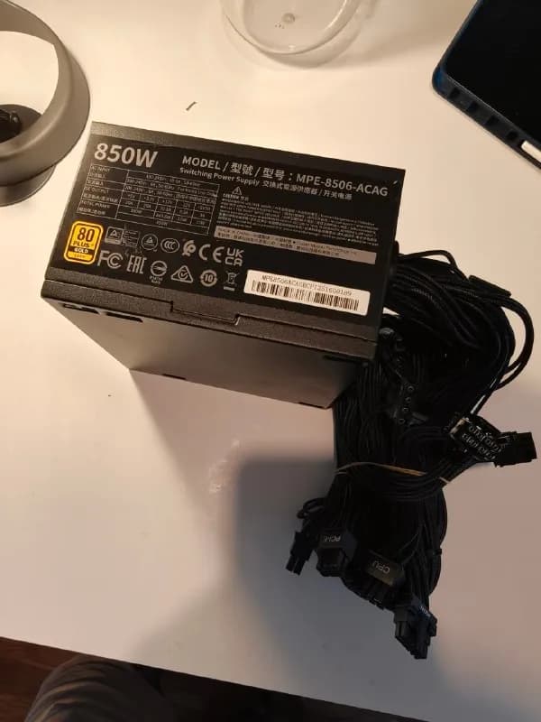 Продам Блок питания Cooler Master MPE-8506-ACAG 850W 80+ Gold* — Анталия — 4 000 ₺