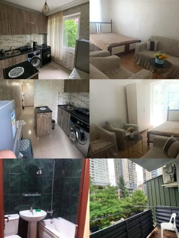 Сдается квартира недалеко от Макдональдса, на долгий срок, 350 $. Пишите, дам телефон хозяйки. — Батуми — 350 $