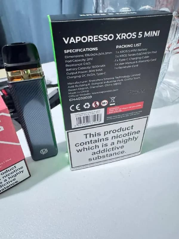 Электронная сигарета XROS VAPORESSO 5 — Батуми — 90 ₾