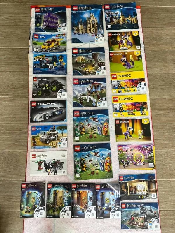 Разобранное LEGO 6кг с инструкциями — Тбилиси — 300 ₾