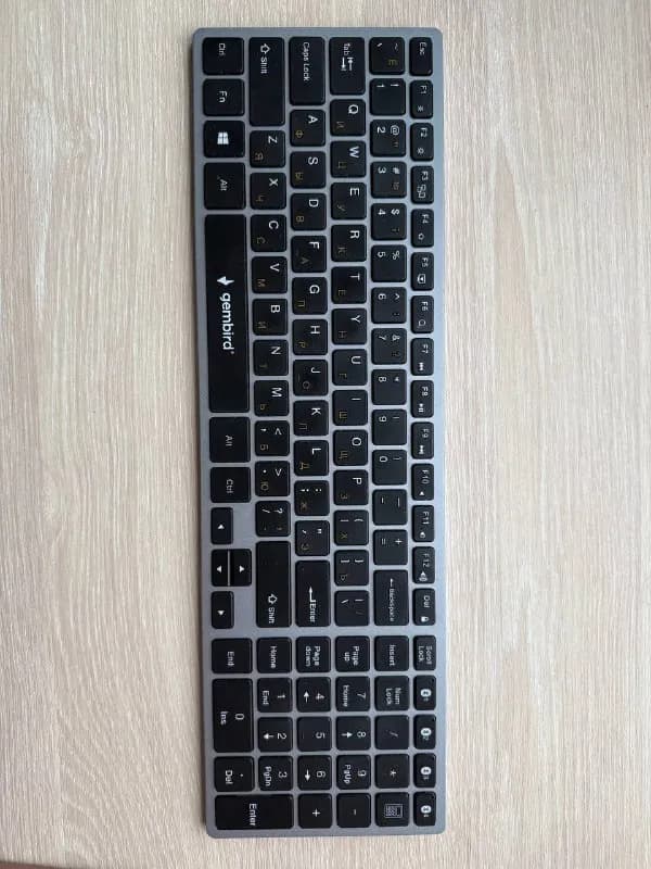 Bluetooth клавиатура Gembird, ру раскладка — Батуми — 30 ₾