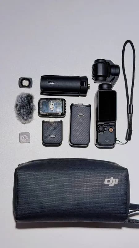 DJI Osmo Pocket 3 Creator Combo + Флешка SanDisk 128GB (прекрасное состояние) ✨ — Батуми — 1 450 ₾