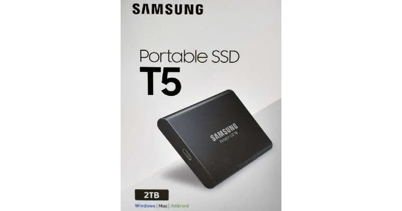 Продаю Samsung SSD Portable T5 2TB — Батуми — 450 ₾