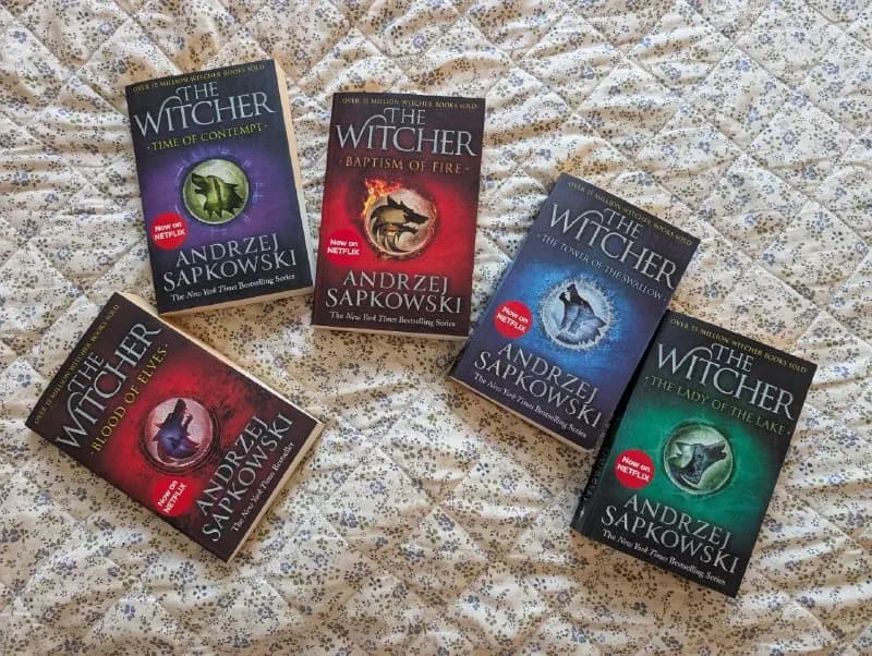 Сет из 5 книг The Witcher на английском — Тбилиси — 80 ₾