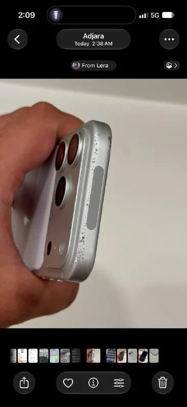 Продам iPhone 17 Pro 256 Gb Silver. АКБ 92. — Батуми — 2 400 ₾