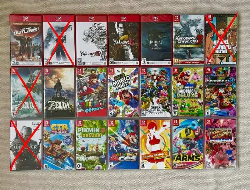 Продам игры для Nintendo Switch / Switch 2 из личной коллекции — Тбилиси