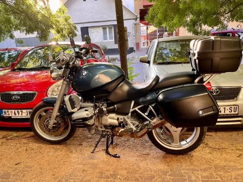 BMW R850R, 1999 г., 89 000 км, СВЕЖЕЕ ТО (3 недели), ПОЛНОСТЬЮ ОРИГИНАЛ (ключи в комплекте + дублика — Белград — 400 €