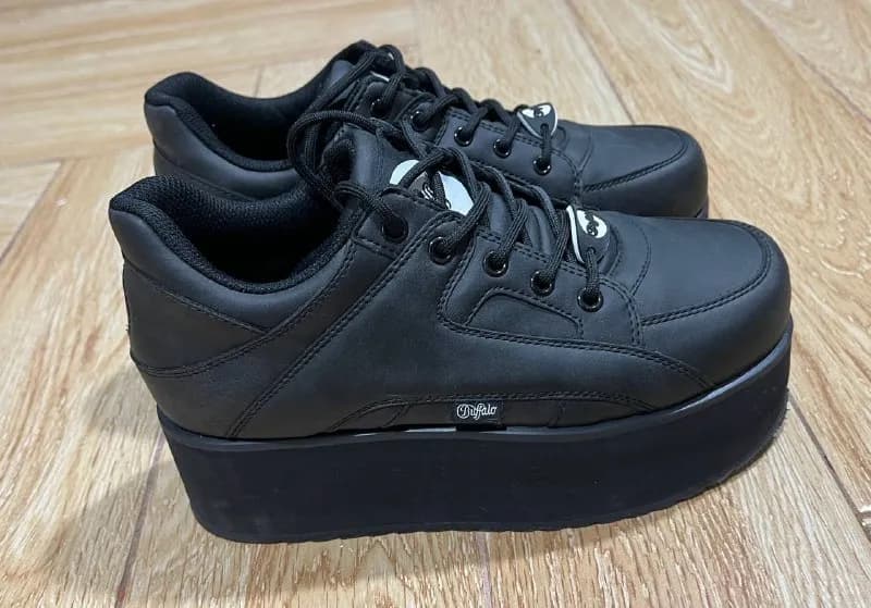 Ботинки buffalo черные — Тбилиси — 390 ₾