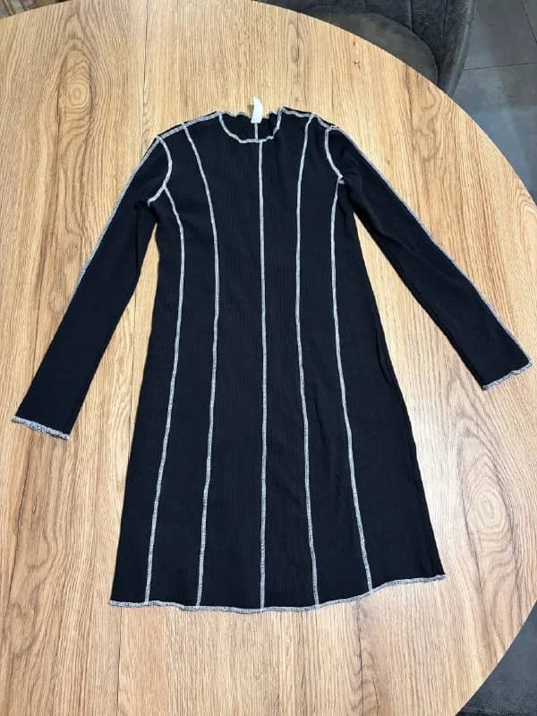 Платье лапша черное — Батуми — 50 ₾