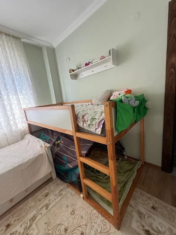 Кровать IKEA KURA + матрас + тент — Анталия — 7 500 ₺