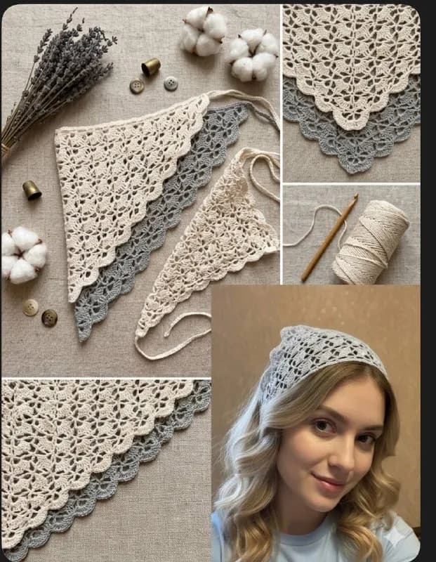 Handmade cotton косыночки и воротник — Тбилиси — 15 ₾