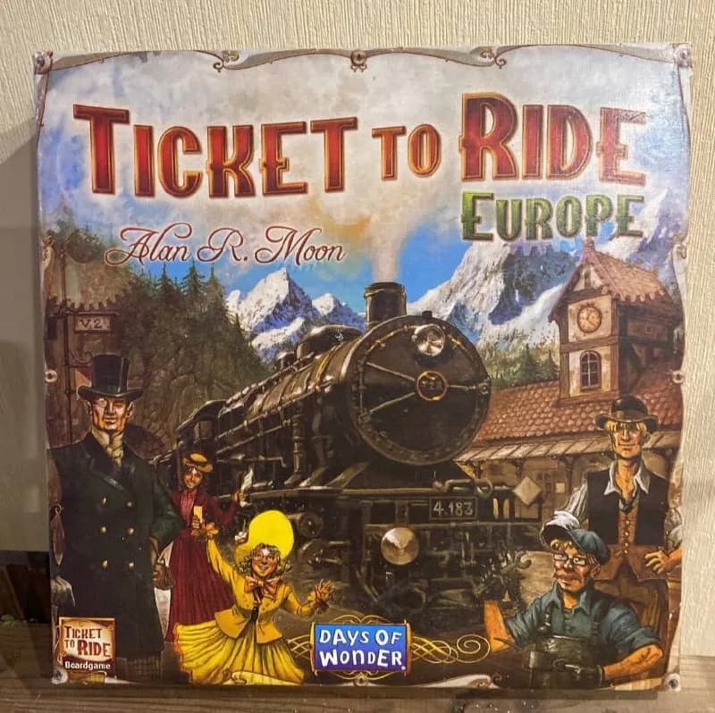 Настольная игра Ticket to Ride: Europe — Тбилиси — 60 ₾