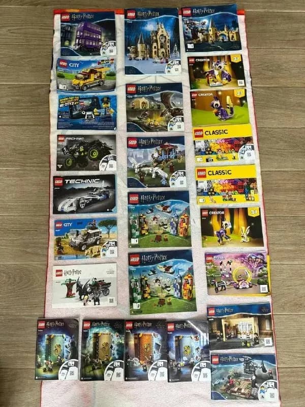 Разобранное LEGO 6кг с инструкциями — Тбилиси — 300 ₾