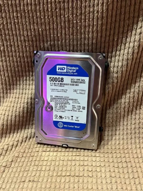 Жесткий диск WD Blue 500GB 3.5» — Тбилиси — 30 ₾