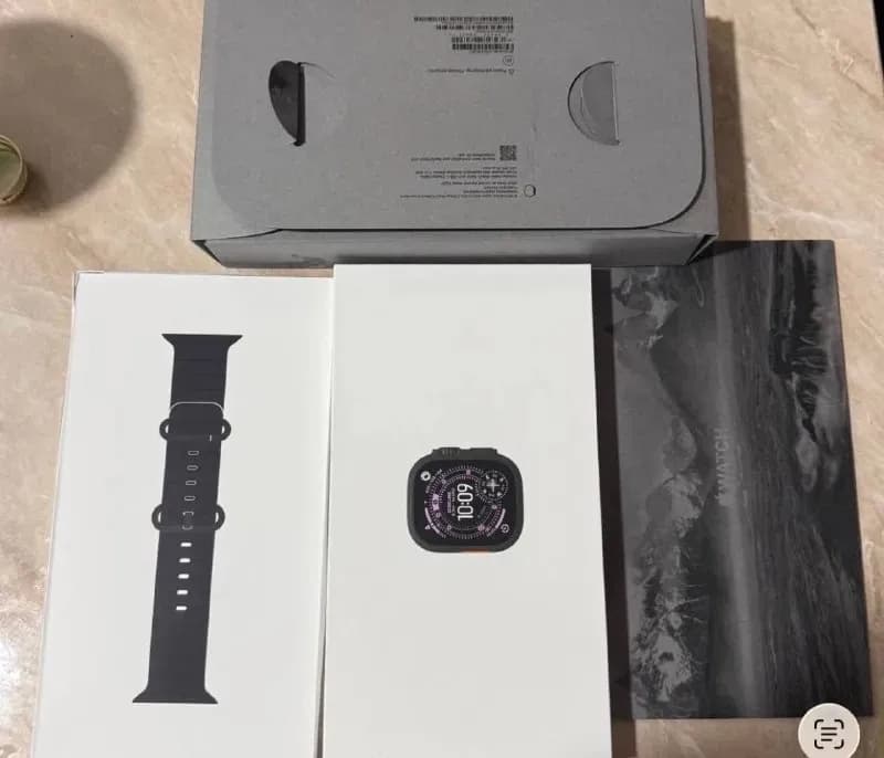 Apple Watch Ultera 3 Black. Нераскрытая коробка, запечатана. Тот, кто купит коробку, откроет её. Цен — Тбилиси — 2 000 ₾