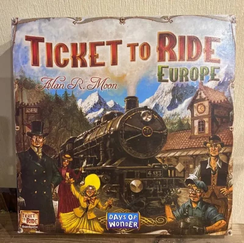 Настольная игра Ticket to Ride: Europe — Тбилиси — 60 ₾