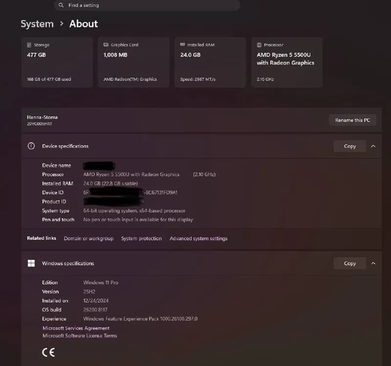 Lenovo ThinkPad E15 Gen 3 — Тбилиси — 480 ₾