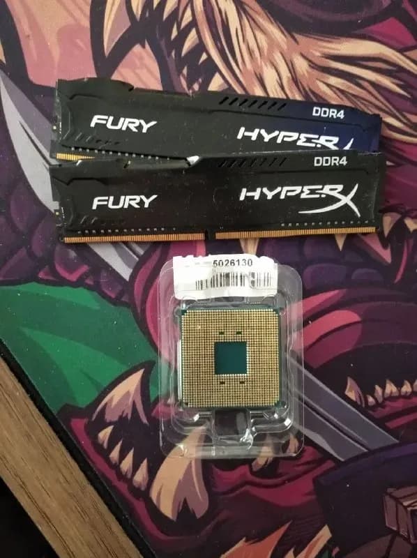ОЗУ DDR4 и процессор Ryzen 5 1600 — Батуми — 165 ₾