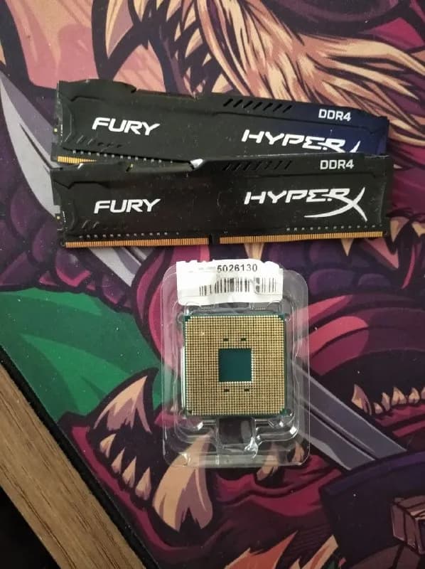ОЗУ DDR4 2400 GHz 4 ГБ и процессор Ryzen 5 1600 — Батуми — 40 ₾