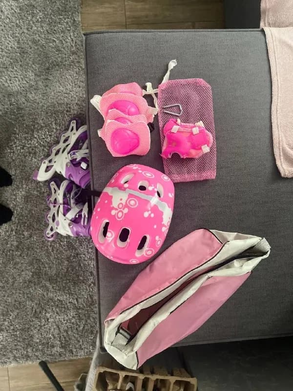 Roller skates with protection and bag — Батуми — 50 ₾