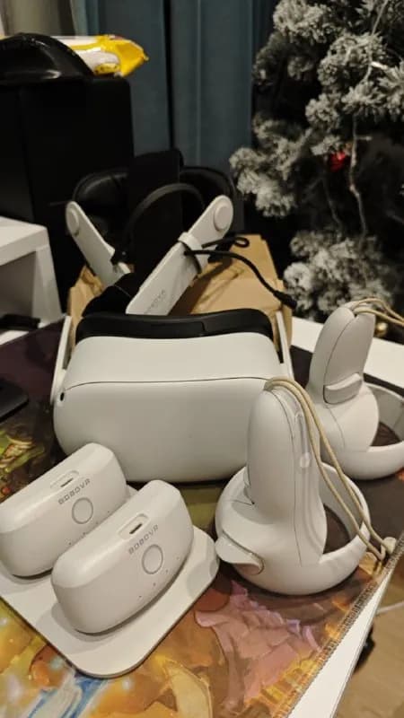 Meta Quest 2 + BOBOVR (ПОЛНЫЙ КОМПЛЕКТ, КОРОБКИ) 🔥 — Батуми — 600 ₾