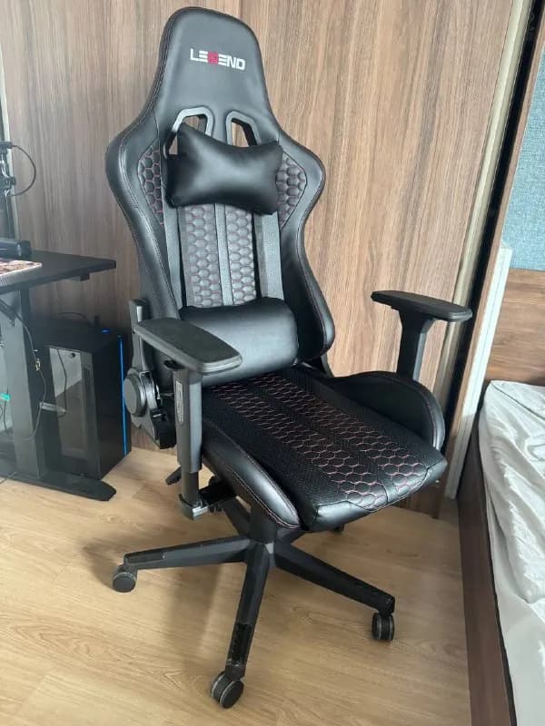 Gaming chair NIBE black/red — Тбилиси — 500 ₾