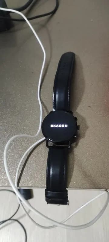 skagen falster 3. Карданный ремень. В комплекте зарядка. Есть коцка на экране в углу видно на фот — Тбилиси — 200 ₾