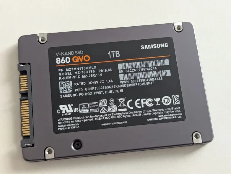 SSD Samsung 860 1TB — Батуми — 290 ₾