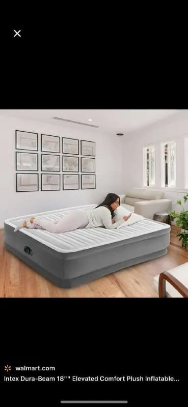 Надувной матрас INTEX с насосом — Батуми — 150 ₾