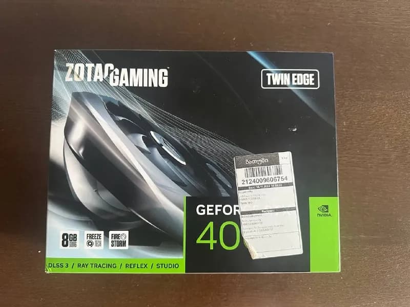Видео карта NVIDEA GeForce RTX 4060 — Батуми — 1 100 ₾