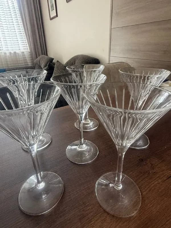 Фужеры хрустальные 6 шт — Батуми — 50 ₾