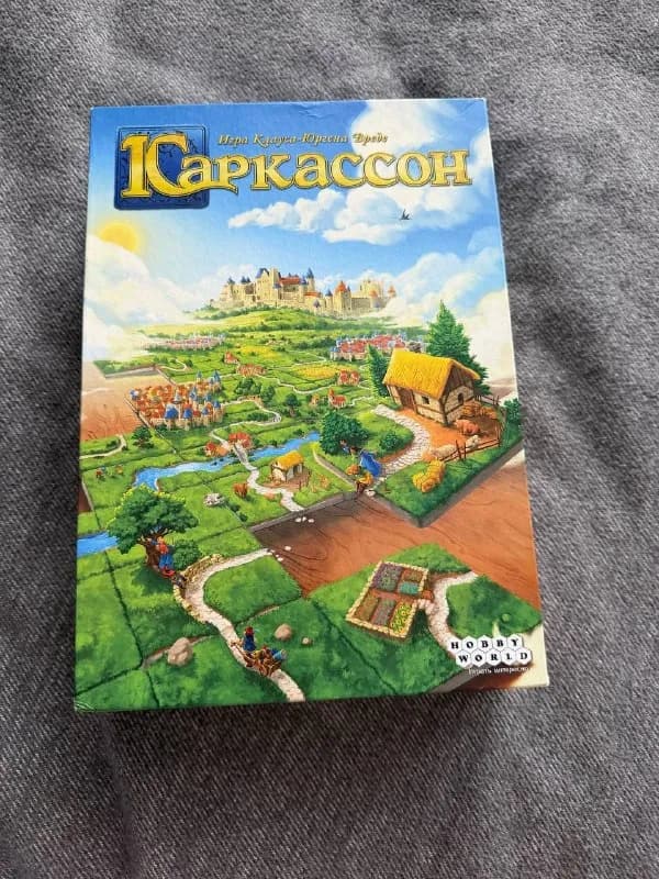 Настольная игра Каркасон с дополнением — Батуми — 100 ₾