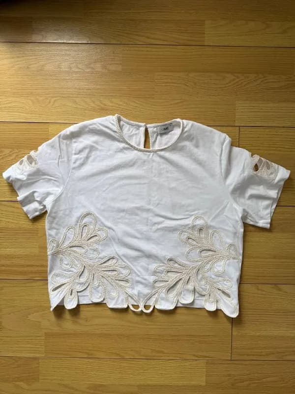 Топ ажурный LIME размер М — Батуми — 30 ₾
