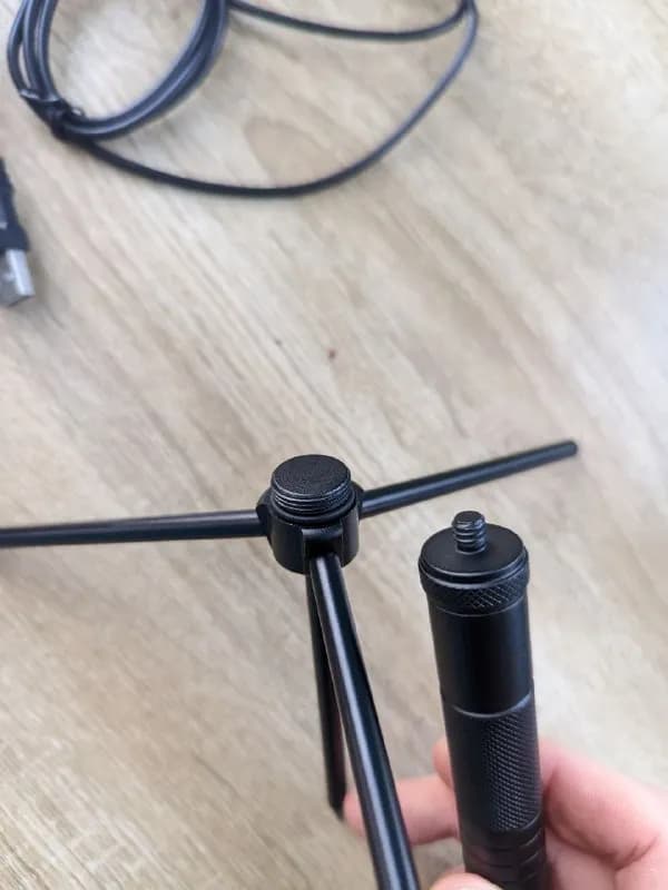 ¼ крепеж для GoPro, Insta360, и т. п. Разборный, с дополнительным снимаемым штырем в землю для ст — Батуми — 16 ₾