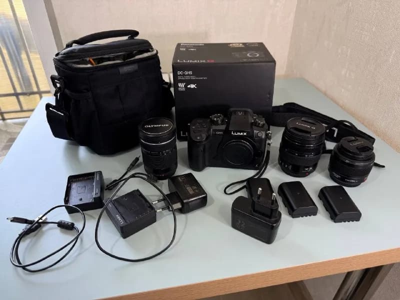 Panasonic GH5 body (плюс 2 запасные батареи и зарядки к ним) — Батуми